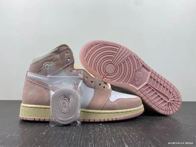 Rep Jordan OG FD2596-600 Pink Washed Air Retro 1 (Women's) High 0606